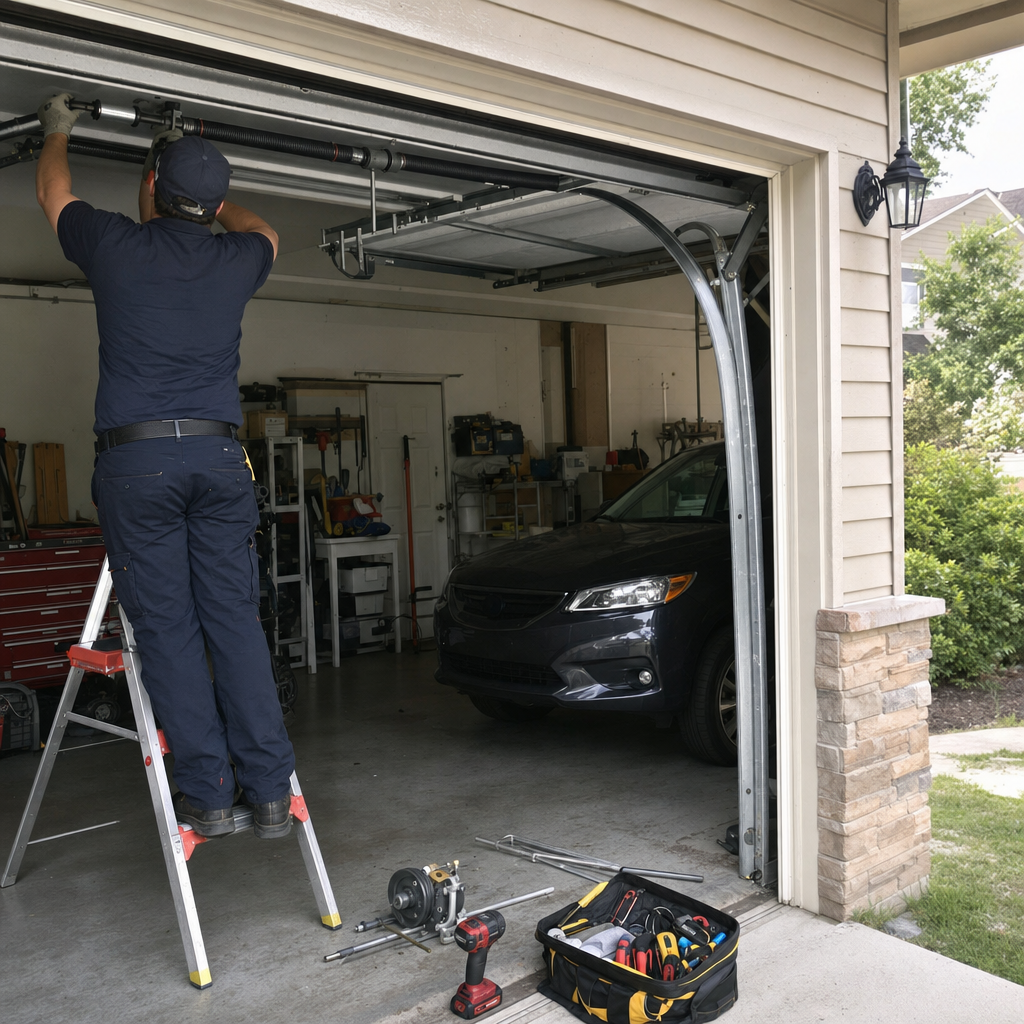 Garage Door Installation job in Covington — photo 4